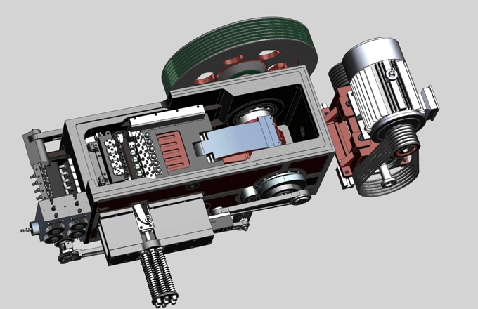 Three Die Three / Four Die Four Blow Bolt Forming Machine